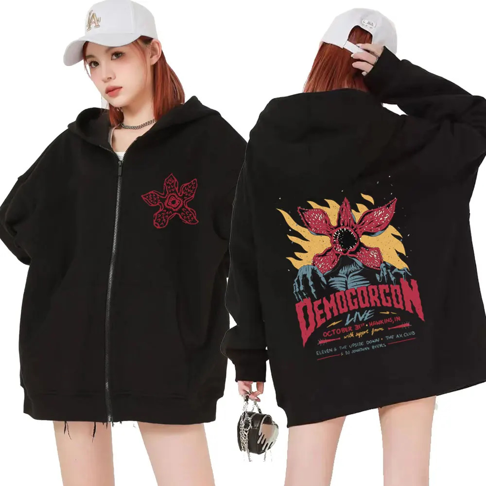 Plant Parent Hoodie - Eddie Munson The Demogorgon 지퍼 후드