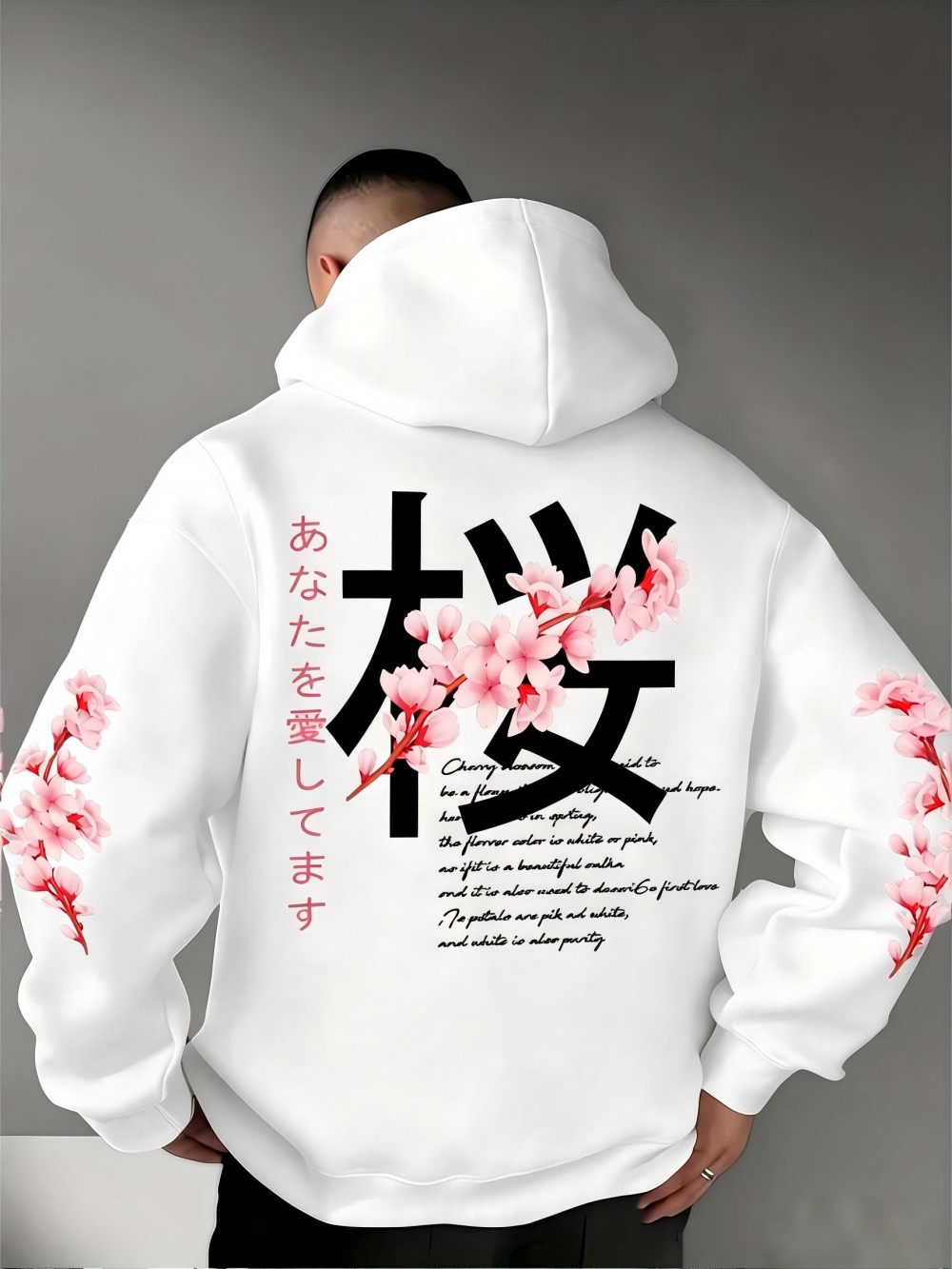 유럽 및 미국 남성용 가을 레트로 플라워 레터 프린트  - Plant Parent Hoodie 리뷰 및 가격