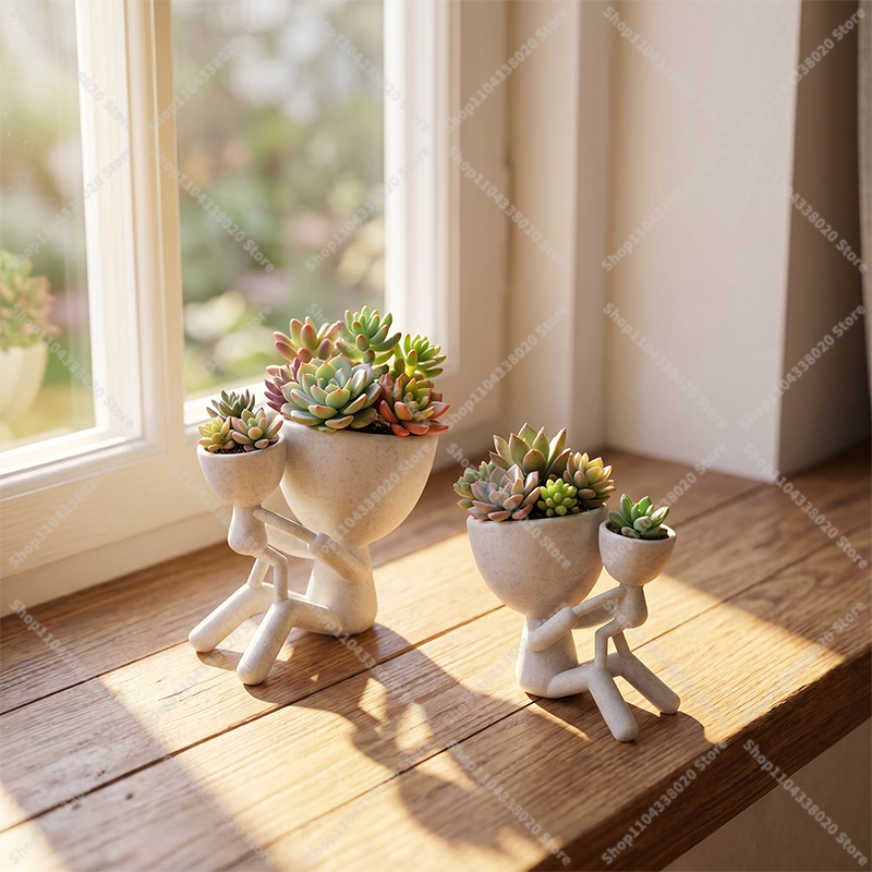 패밀리 스타일 화분 - 창의적인 화분, 다육식물 및 선 - Plant Parent Pot 리뷰 및 가격