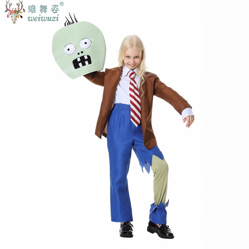 할로윈 의상 가족 코스프레 의상 좀비 식물 전쟁 친자  - Plant Parent Costume 리뷰 및 가격